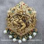92.5 Silver Gold Polished Pendant