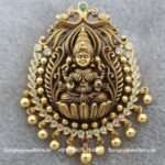 92.5 Silver Gold Polished Pendant