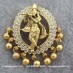 92.5 Silver Gold Polished Pendant