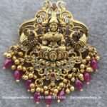 92.5 Silver Gold Polished Pendant