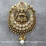 92.5 Silver Gold Polished Pendant
