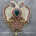 92.5 Silver Gold Polished Pendant