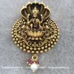 92.5 Silver Gold Polished Pendant