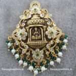 92.5 Silver Gold Polished Pendant
