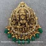 92.5 Silver Gold Polished Pendant