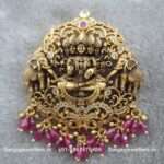 92.5 Silver Gold Polished Pendant