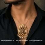 92.5 Silver Gold Polished Pendant