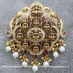 92.5 Silver Gold Polished Pendant