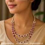 92.5 Silver Gold-Polished Necklace