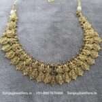 92.5 Silver Gold-Polished Necklace