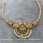 92.5 Silver Gold-Polished Necklace