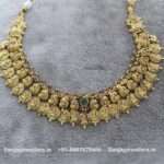 92.5 Silver Gold-Polished Necklace