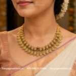 92.5 Silver Gold-Polished Necklace