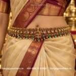 92.5 Pure Silver Gold-Polished Waist Belt