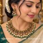 92.5 Silver Gold Polished Necklace