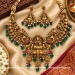 92.5 Silver Gold Polished Necklace