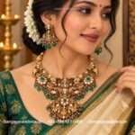92.5 Silver Gold Polished Necklace