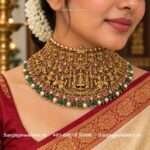 92.5 Silver Gold Polished Necklace