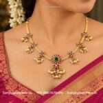 Silver - Gold Polished Necklace