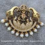 92.5 Silver Gold Polished Pendant
