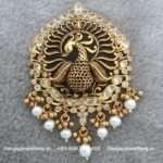92.5 Silver Gold Polished Pendant